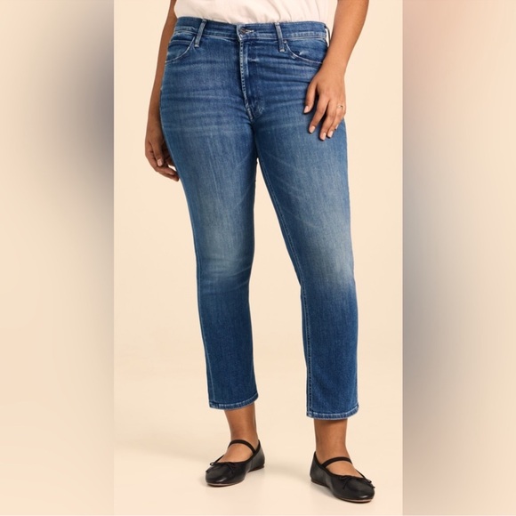 MOTHER Denim Jeans The Mid Rise Dazzler Ankle Size 34 Satisfaction Guaranteed